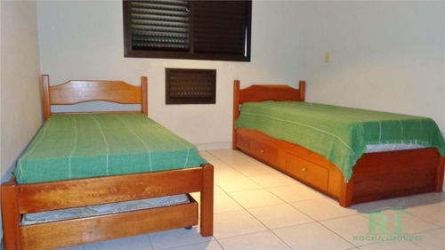 Imagem 7 de 13 de Apartamento Na Praia, Beira Mar, Vista Para O Mar, Área De Lazer, 3 Dormitórios Sendo 1 Suíte, 2 Vagas De Garagem, Astúrias, Guarujá. - Ap1522