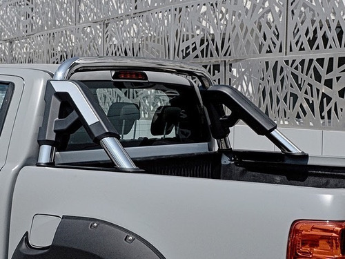 Imagen 8 de 10 de Roll Bar Antivuelco Adventure Inox Ford Ranger 13-2022+