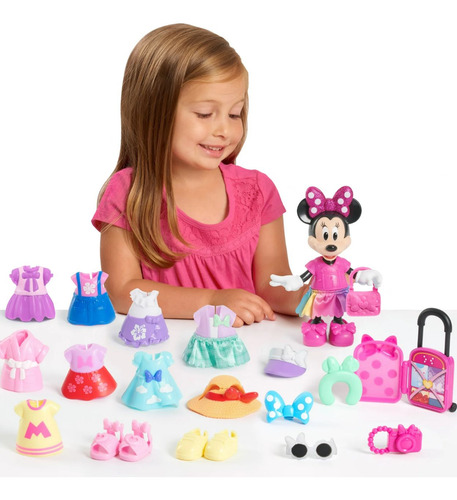 Disney Junior Minnie Mouse Set Accesorios De Moda 22 Piezas