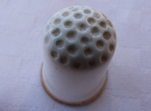 Monijor62-antiguo Coleccion Dedal Porcelana Made In England (Usado)