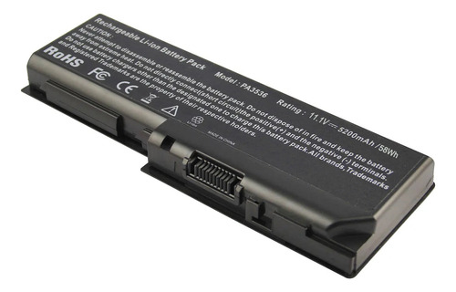 Batería Laptop Toshiba Pa3536u Portátil Wifi Mp3 Usb Gb 4g