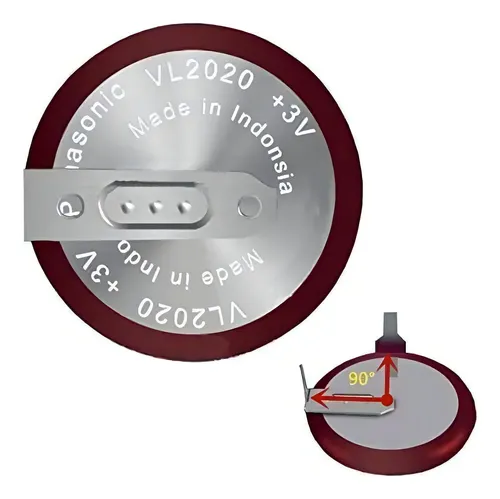 Batteria Ricaricabile VL2020/HFN 3V - Per Telecomando Auto Senza Chiave