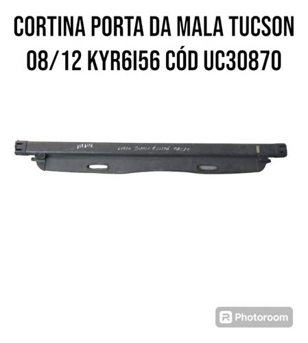 Cortina Retratil Porta Mala Tucson 08/12  Cód Uc 30870