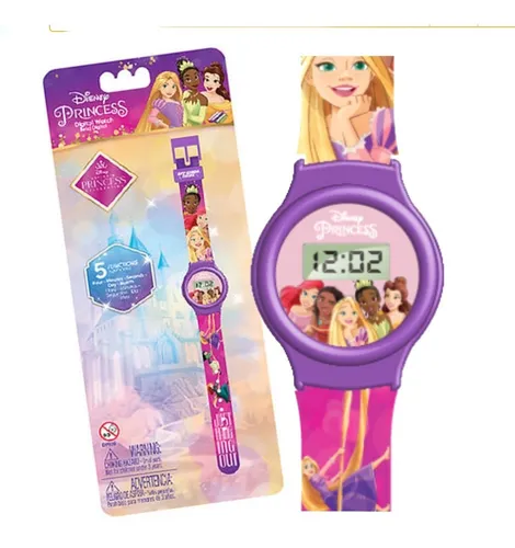 Reloj Digital Princesas Disney Multifunci n Para Ni os MercadoLibre