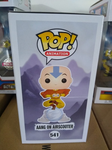 Funko Pop! Avatar Aang On Airscooter 541 Edicion Especial
