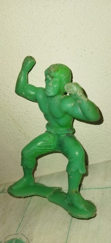 Hulk Bootleg 80s El Hombre Increible Lou Ferrigno 11cm Rev22 (Usado)