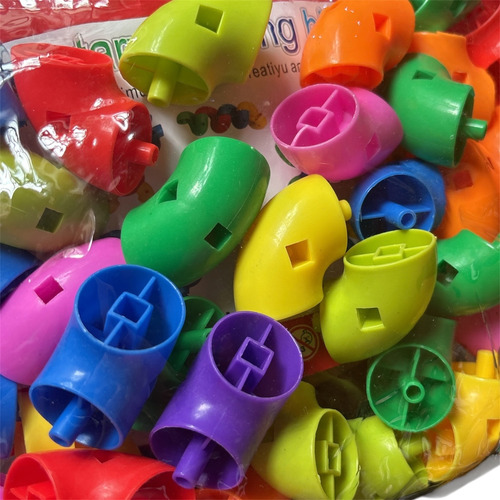 Juguetes Didácticos Para Ensamblar 2 Bolsas Colores Kit 3