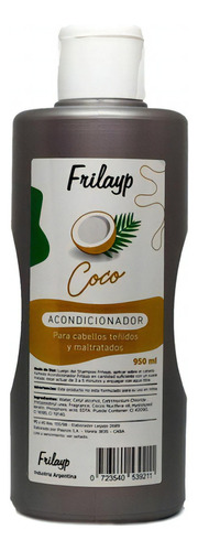 Acondicionador Coco Frilayp Cabellos Pelo Maltratado X 950