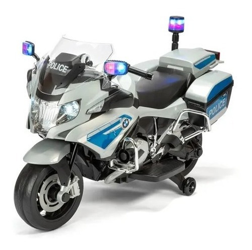 Moto A Batería Police  Xl Para Niños Licenciado Bmw Original