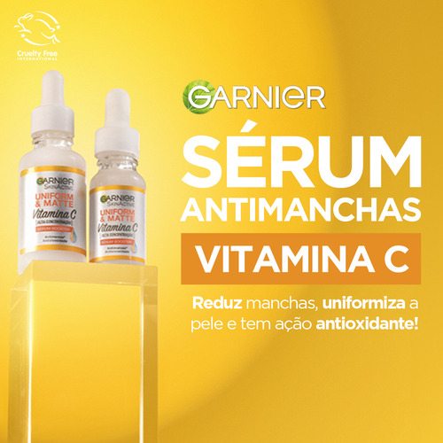 Sérum Facial Antimarcas Uniform & Matte 15ml Garnier Todo Tipo De Pele Dia/noite
