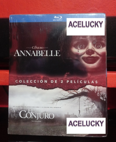 El Conjuro Annabelle Coleccion De 2 Peliculas Blu Ray