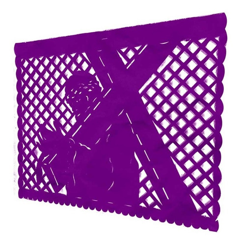 Papel Picado Para Semana Santa 30 Tiras Plástico + Regalo