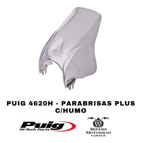 Imagen 1 de 3 de Parabrisas Universal Moto C/humo Puig Plus 4620h