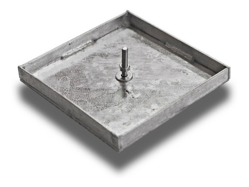 Tapa Camara Ch. Antideslizante 20 X 20cm Galvanizada Ed-tp200g
