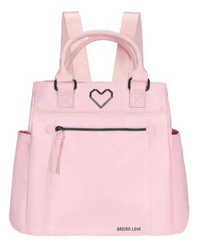 comprar Mochila Cartera Oreiro Love Tiras Ajustables Mujer Urbana