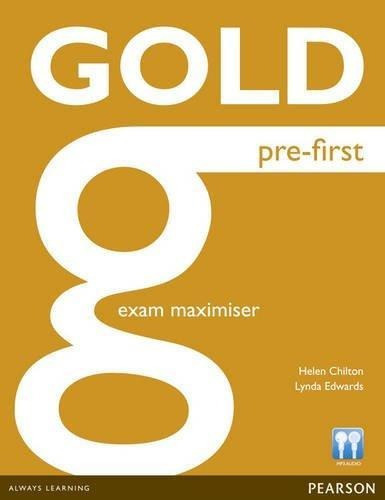 Gold Pre-first - Maximiser N Key, De Chilton, Helen. Editorial Pearson Educacion, Tapa Tapa Blanda En Inglés