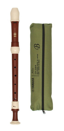 Flauta Dulce Alto Yamaha Yra-312biii Barroca