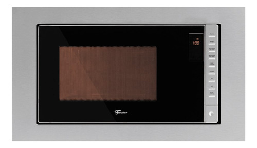 Kit Micro-ondas Embutir E Forno Elétrico Fischer Inox 127v