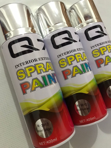 Pintura En Spray Cromado Interior / Exterior 400ml R3012 Q7