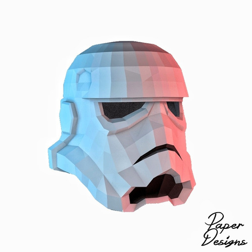 Máscara Stormtrooper (plantilla Pdf)