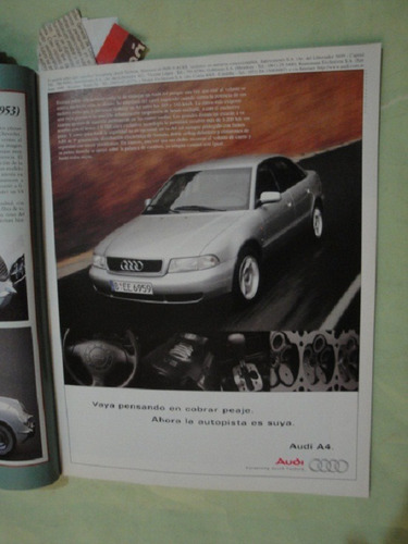 Publicidad Audi A4 Año 1998