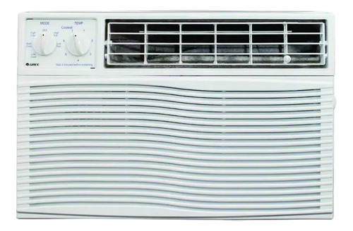 Ar Condicionado De Janela Gree 10.000 Btus 220v Mecânico R32 Cor Branco