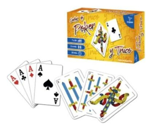 Juego Poker Y Truco Toto Games - 2328