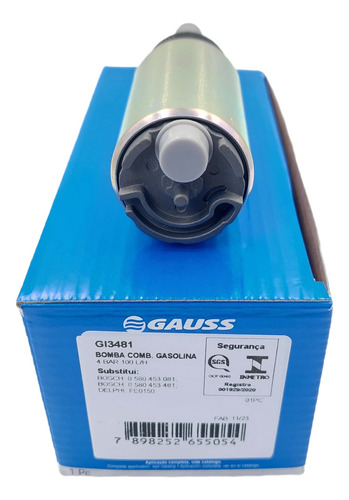 Bomba Combustível Blazer 4.3 V6 Mpfi 1996/2003-gi3481 Gauss