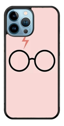 Funda Para iPhone  Harry Potter Rosa Lentes Magia