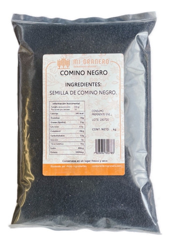 Comino Negro 250 Gramos