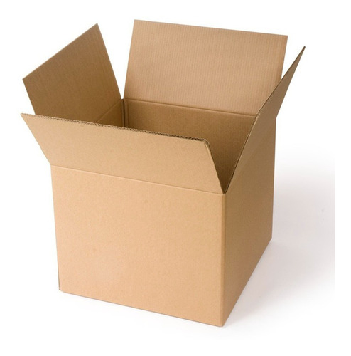 Caja Carton Embalaje 30x30x35 Mudanza Reforzada X 25 Und