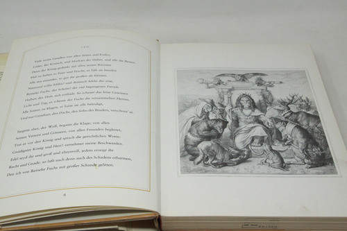 Goethe - Reineke Fuchs - Ilustrado Por Kaulbach - En Alemán (Usado)