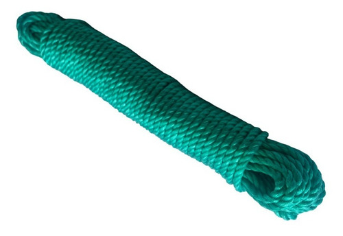 Cuerda De Poliéster ( 4mm X 8m) Verde 