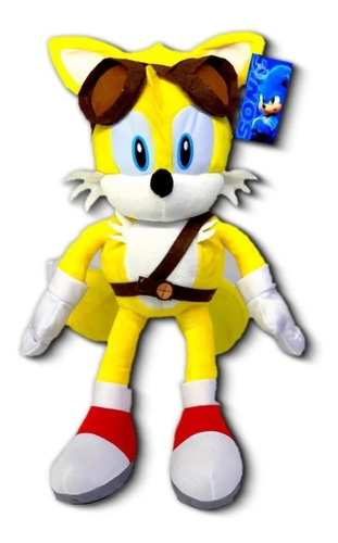 Peluche Tails Miles Prower Piloto Sonic The Hedgehog 50 Cm