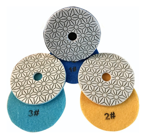 Almohadillas Para Pulir De Granito De 3 Pasos