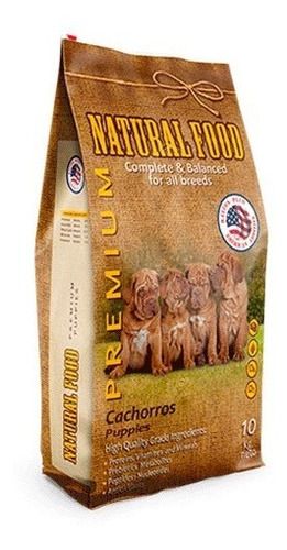 Natural Food Comida Cachorro 10 Kg Premiun  / Catdogshop