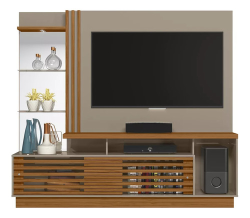 Modular Rack Panel Living Tv - Hasta 60 - 200x179x046 - Plus