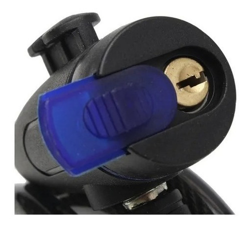 Imagen 3 de 4 de Linga Candado Cadena Bicicleta Moto 9.5 Mm Grosor 1,15 M