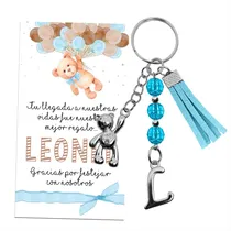 Comprar Souvenirs Llavero Osito Nacimiento 1er Año Baby Shower X30