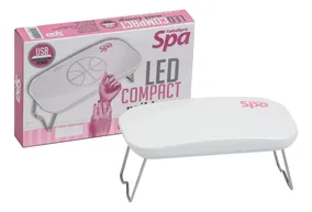 Mini Cabina Led Portatil 5w Compact Nail Lamp Color Blanco