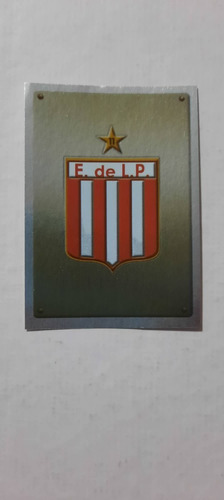 Figurita Escudo De Estudiantes Futbol Argentino 2015