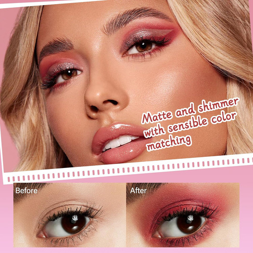 Paleta De Sombra De Ojos De 5 Colores, Paleta De Sombra De O