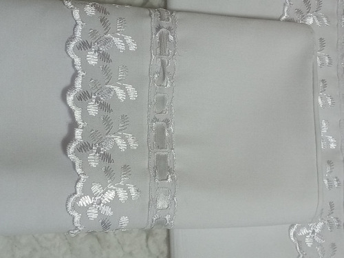 Sabanas Moices Catre, Colecho 100cmx75. 3 Piezas