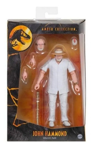 Figura John Hammond Amber Collection Jurassic World