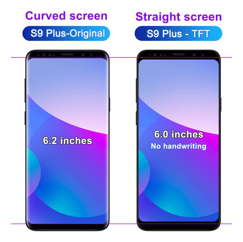 ' Pantalla Táctil Lcd Para Samsung Galaxy S9+ Sm-g965