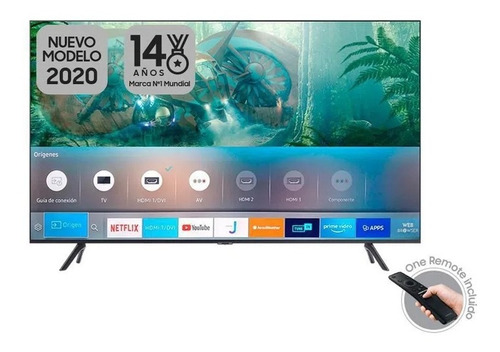 Tv 43  Uhd 4k Smart Tv  Voz Magic 2020 + Soporte De Pared