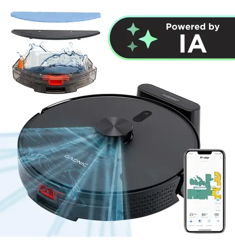 Aspiradora Robot Trapeadora Gadnic AspiRob Recargable Inteligente ...