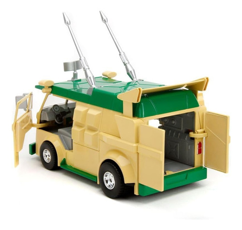 Veículo Jada Toys Donatello & Party Wagon 1:24 Last T Scale
