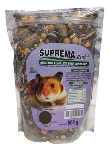 Imagem 1 de 1 de Ração Completa Para Hamsters/roedores - Super Premium