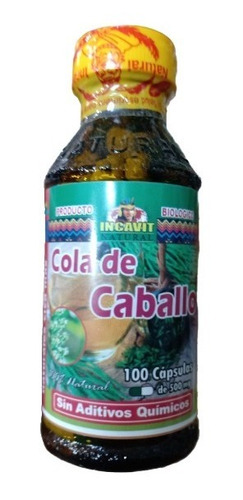 Cola De Caballo 100 Capsulas 500 Mg